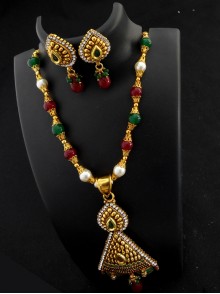 Polki Jewelry Set